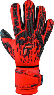 Reusch Attrakt Freegel Fusion Ortho-Tec Goaliator 5370990 3333 black red front